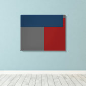 Moderne hedendaagse Abstracte Canvas Afdruk (Insitu (Houten vloer))