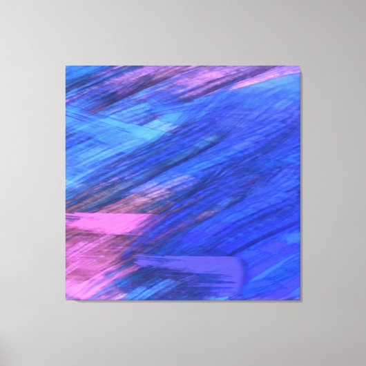 Moderne hedendaagse abstracte kunst canvas afdruk (Voorkant)