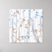 Moderne hedendaagse abstracte kunst canvas afdruk (Voorkant)