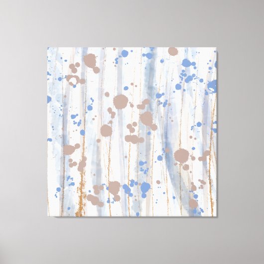 Moderne hedendaagse abstracte kunst canvas afdruk (Voorkant)