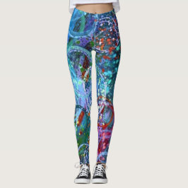 Moderne hedendaagse Abstracte kunst Leggings