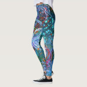 Moderne hedendaagse Abstracte kunst Leggings (Links)