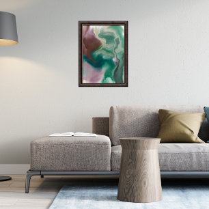 Moderne hedendaagse Abstracte kunst Poster