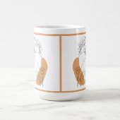 Moderne hedendaagse Abstracte Mok van vrouwen (Center)