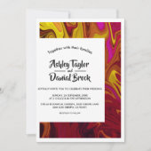 Moderne hedendaagse Abstracte olieverf Kaart (Voorkant)