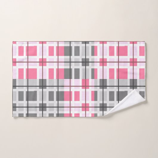 Moderne hedendaagse Abstracte patronen Bad Handdoek (Handdoek)