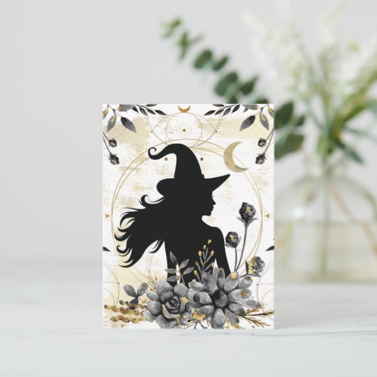 Moderne hedendaagse heks 3 briefkaart (Staand voorkant)