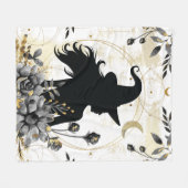 Moderne hedendaagse heks 3 fleece deken (Voorkant (Horizontaal))