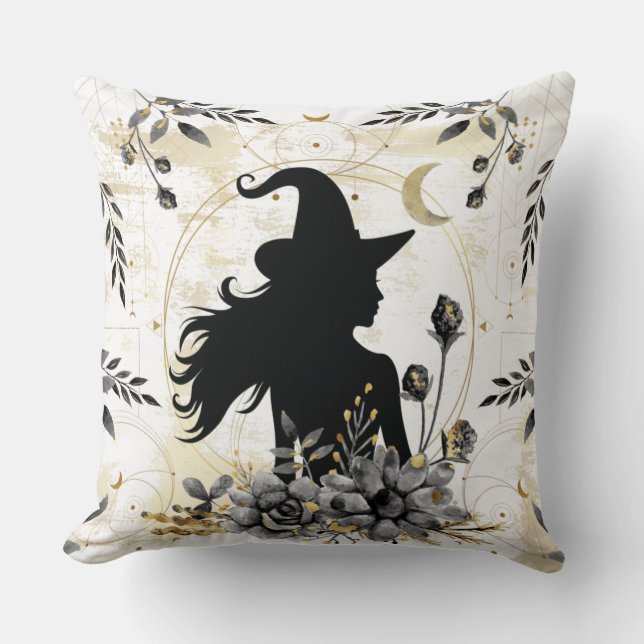 Moderne hedendaagse heks 3 kussen (Voorkant)