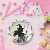 Moderne hedendaagse heks 3 papieren bordje (Feest)