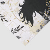 Moderne hedendaagse heks 3 tissuepapier (Detail)