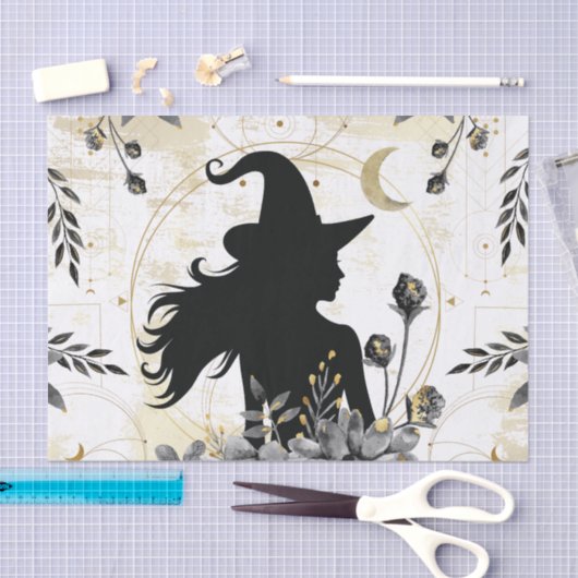 Moderne hedendaagse heks 3 tissuepapier (Craft)