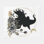 Moderne hedendaagse heks fleece deken (Voorkant (Horizontaal))