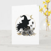 Moderne hedendaagse heks kaart (Gele Bloem)