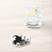 Moderne hedendaagse heks kartonnen onderzetters (Insitu)