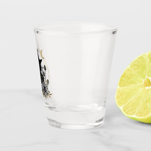 Moderne hedendaagse heks shot glas (Rechts)