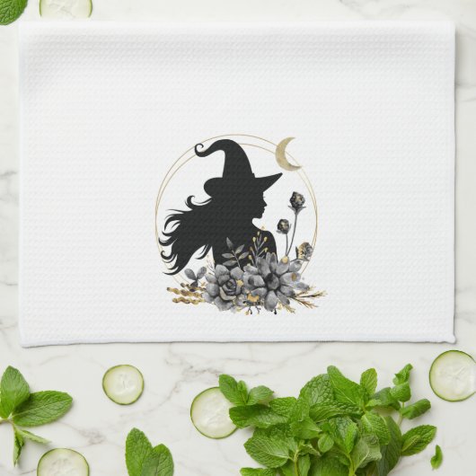 Moderne hedendaagse heks theedoek (Gevouwen)