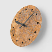 Moderne, hedendaagse one look Wall Decor Clocks Ronde Klok (Hoek)