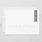 Moderne hedendaagse zwarte liefde en Bedankt (Voorkant)