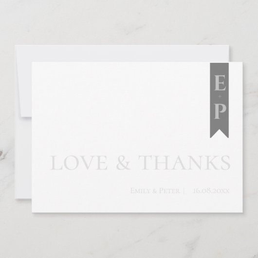 Moderne hedendaagse zwarte liefde en Bedankt (Voorkant)