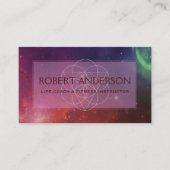 Moderne Heilige Geometrie | New age Jef Visitekaartje (Voorkant)