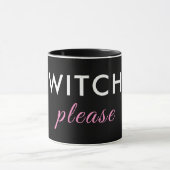 Moderne Heks Alsjeblieft Halloween Mok – Minimaal (Midden)