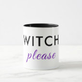 Moderne Heks Alsjeblieft Halloween Mok – Minimaal (Midden)