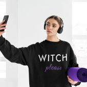 Moderne Heks Alsjeblieft Halloween T-shirt – Trend