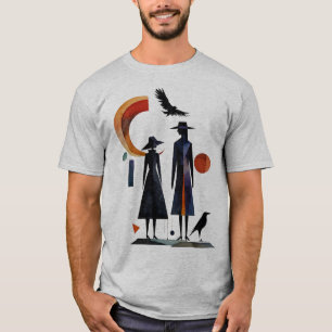 Moderne Heksen - een abstract kunstwerk 2 - Fan Fu T-shirt