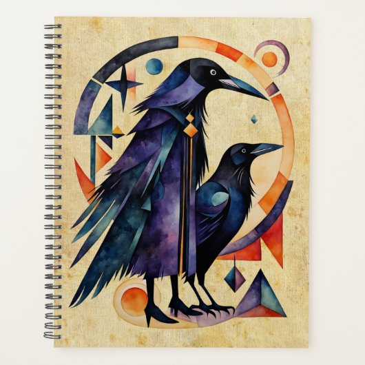 Moderne Heksen - een abstract kunstwerk 4 - Fan Fu Planner (Voorkant)