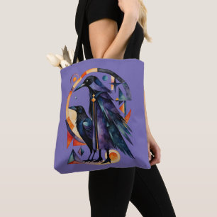 Moderne Heksen - een abstract kunstwerk 4 - Fan Fu Tote Bag