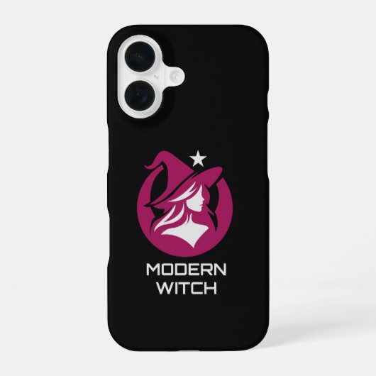 Moderne Heksen Pagan Magie iPhone 16 Hoesje (Achterkant)