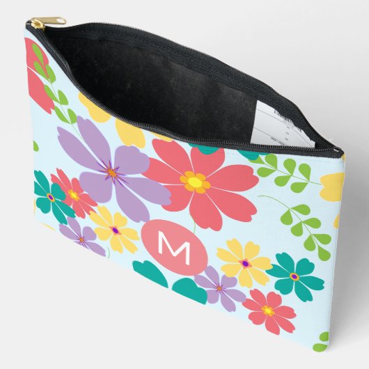 Moderne, heldere bloem etui (Open)