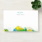 Moderne, heldere-inktgrens Opmerking van ontwerp Post-it® Notes (Kantoor)