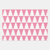 Moderne heldere kerstbomen inpakpapier vel (Voorkant 3)