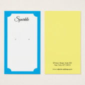 Moderne, heldere kleuren die een DisplayCard verdi Visitekaartje (Voorkant /achterkant)