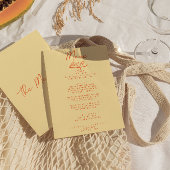 Moderne Heldere Kleurrijke Hand Getrokken Retro Br Menu