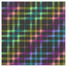 Moderne heldere ruit Unisex Regenboog Patroon Prid Stof