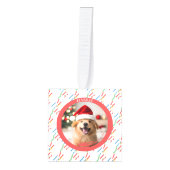 Moderne heldere vrolijke foto Keepsake Decoratie (Voorkant)