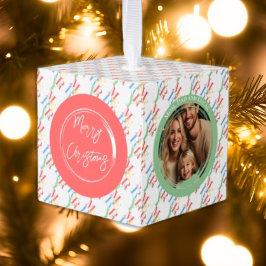 Moderne heldere vrolijke foto Keepsake Decoratie