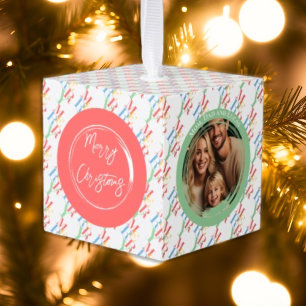 Moderne heldere vrolijke foto Keepsake Decoratie