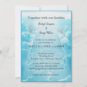 moderne hemel trap heilige huwelijksuitnodiging (Voorkant)