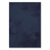 Moderne Hemelse Gouden Sterren en Marine Huwelijk Kaart (Achterkant)