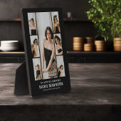 Moderne Herdenkings Tribute Foto Collage Fotoplaat