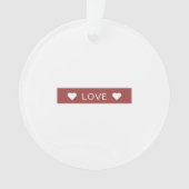 Moderne Herdenkingsfoto's van huisdieren Collage Ornament (voorkant)