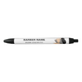 Moderne heren kapsel Aangepaste kapper Kapper Zwarte Inkt Pen (Voorkant)