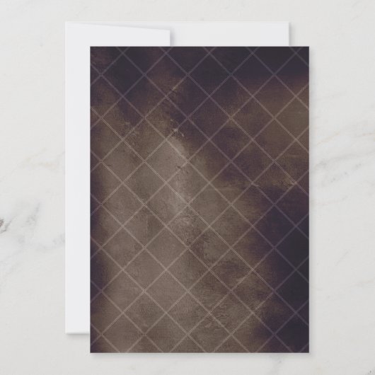 Moderne herfst foto bewaar de datum bruiloft save the date (Achterkant)