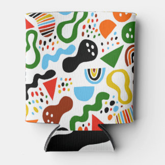 Moderne herfst: geometrische vormen Abstract. Blikjeskoeler