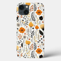Moderne herfst Herfst Boho Botanische Bloemen