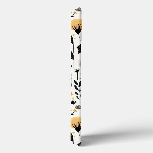 Moderne herfst Herfst Boho Botanische Bloemen Case-Mate iPhone Case (Achterkant / Rechts)